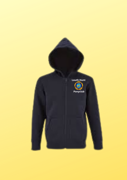 Louth Pony Club Juvenile Full Zip Jacket